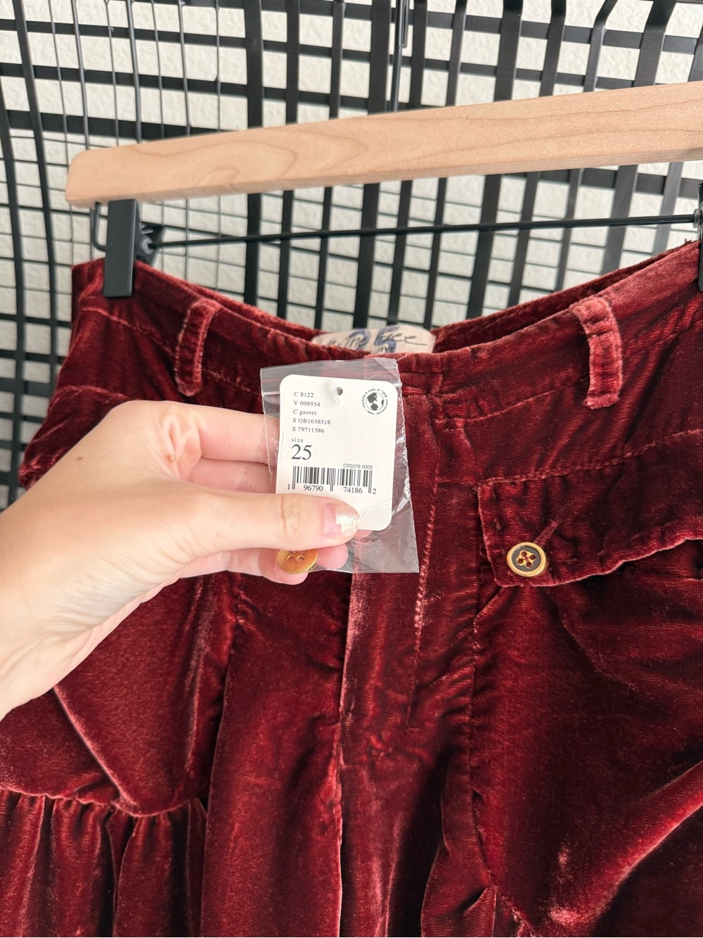 Free people we the free velvet lotus pants - Picture 7 of 7